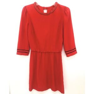 Dolce Vita - Holiday Silk Red Dress